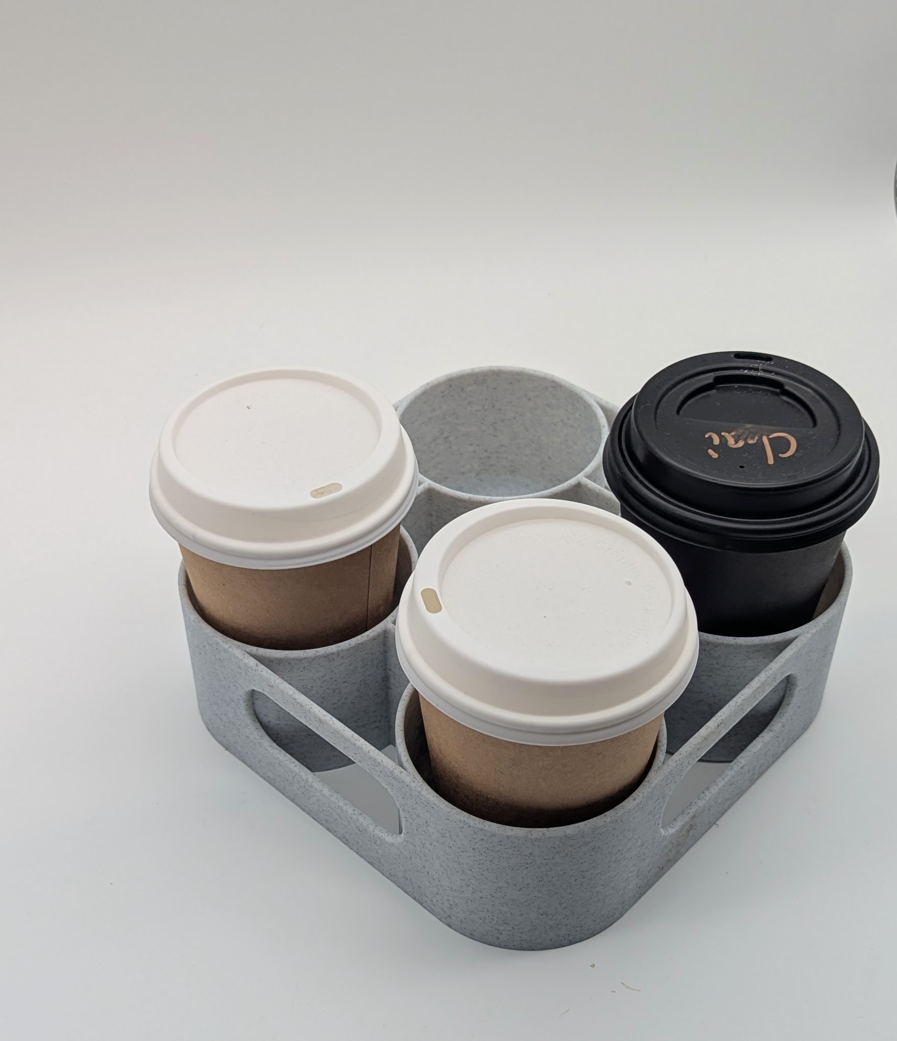 Multi-Purpose Cup Tray – 4 Cups & Essentials Holder for Coffee, Beach, Car, Picnic, or Desk - Image 8